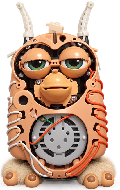 The Evil Furless Furby